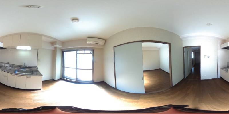 パノラマ画像リビング