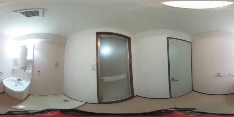 パノラマ画像洗面所