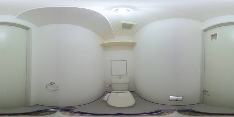パノラマ画像トイレ