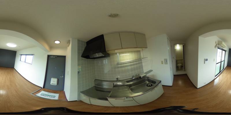 パノラマ画像キッチン