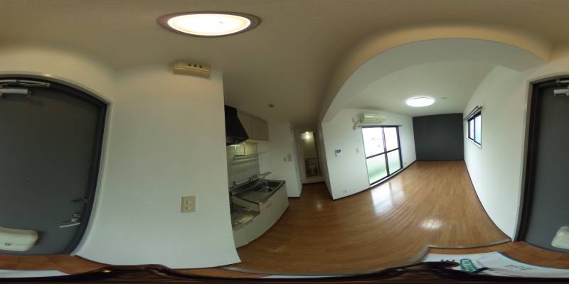 パノラマ画像玄関