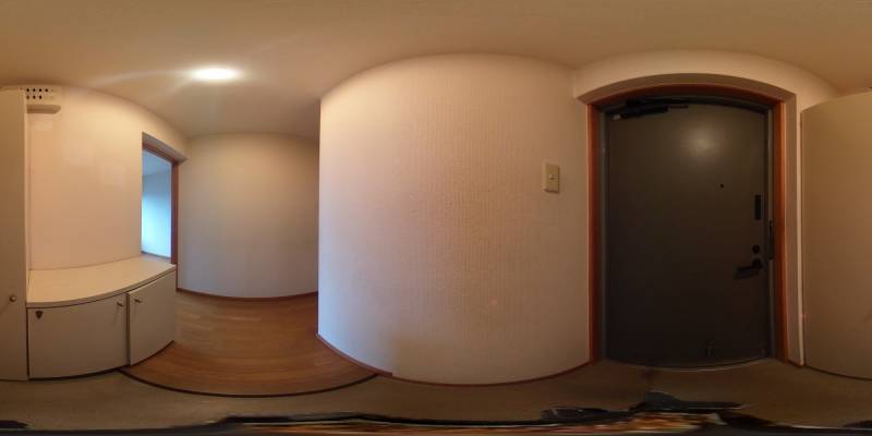 パノラマ画像玄関