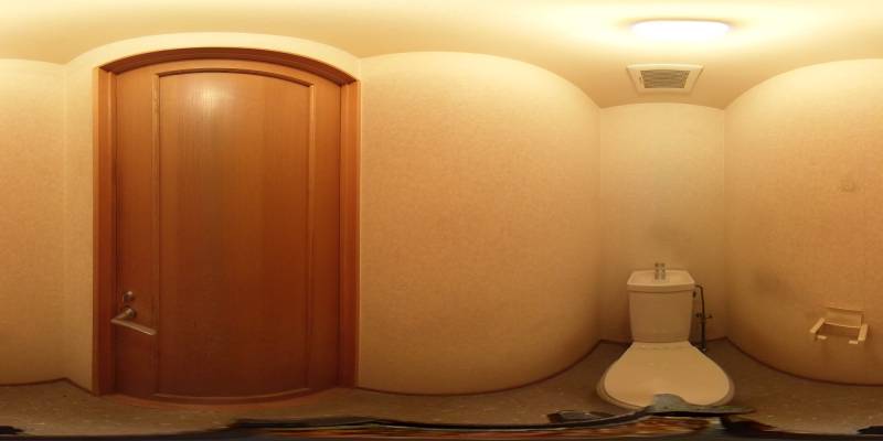 パノラマ画像トイレ