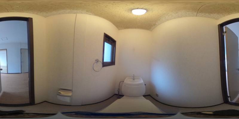 パノラマ画像トイレ