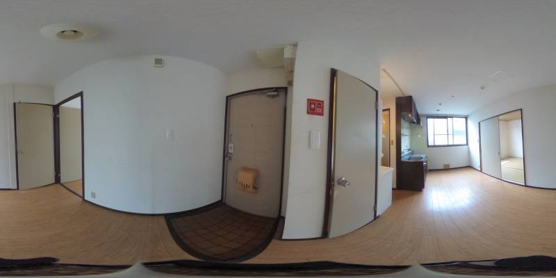 パノラマ画像玄関