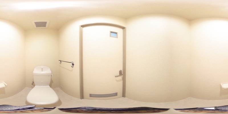 パノラマ画像トイレ