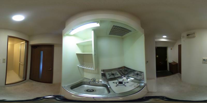 パノラマ画像キッチン