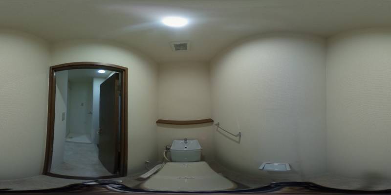 パノラマ画像トイレ