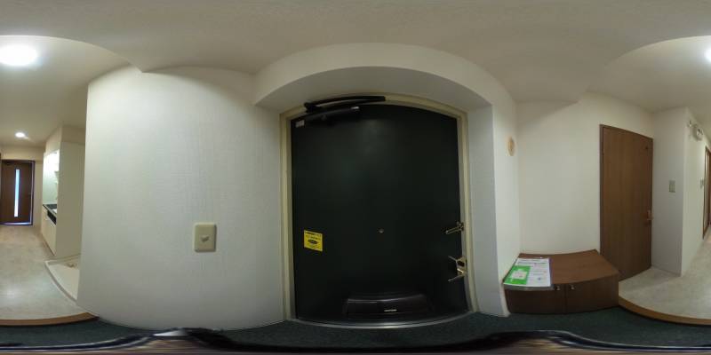 パノラマ画像玄関