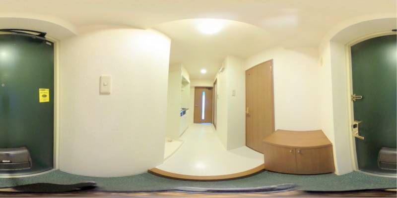 パノラマ画像玄関