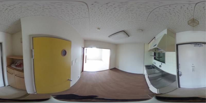 パノラマ画像玄関