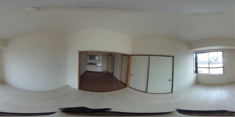 パノラマ画像洋室