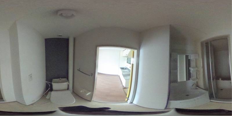 パノラマ画像トイレ