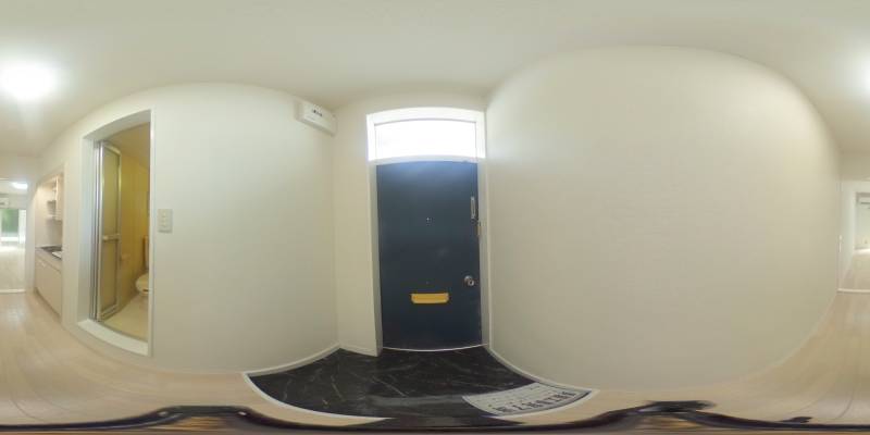 パノラマ画像玄関