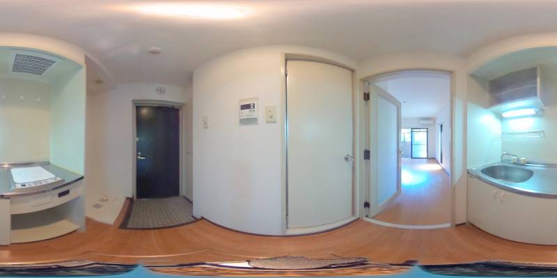 パノラマ画像キッチン