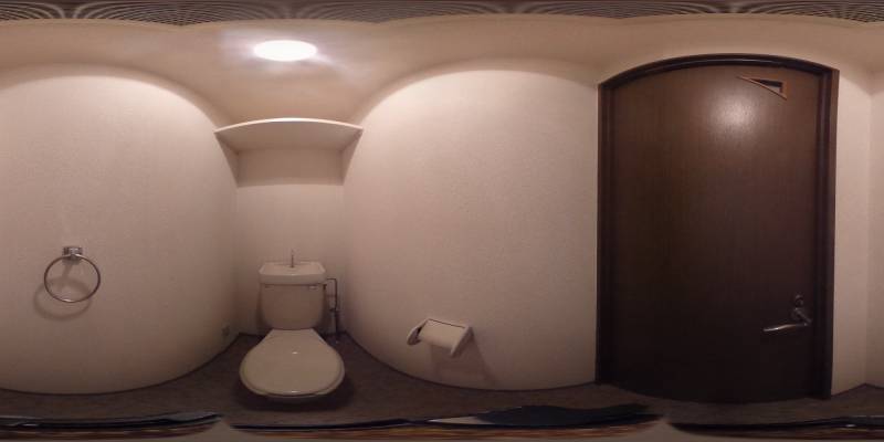 パノラマ画像トイレ