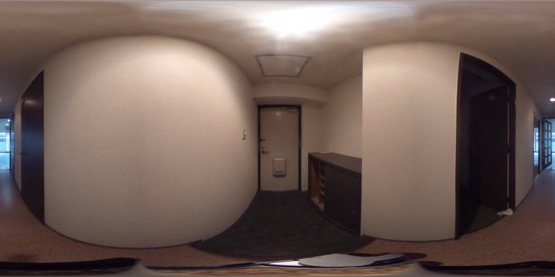 パノラマ画像玄関