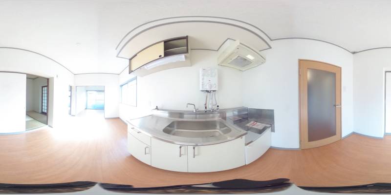 パノラマ画像キッチン