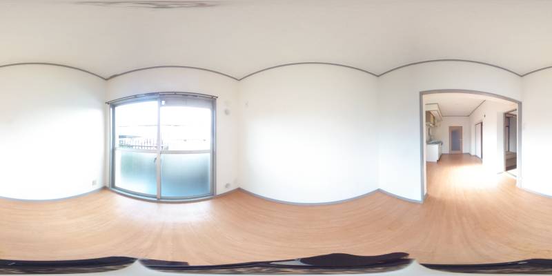 パノラマ画像洋室