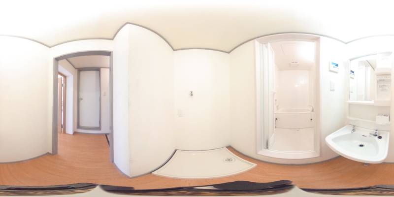 パノラマ画像洗面所