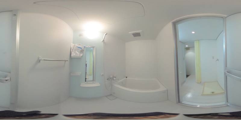 パノラマ画像バスルーム