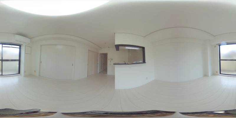 パノラマ画像リビング