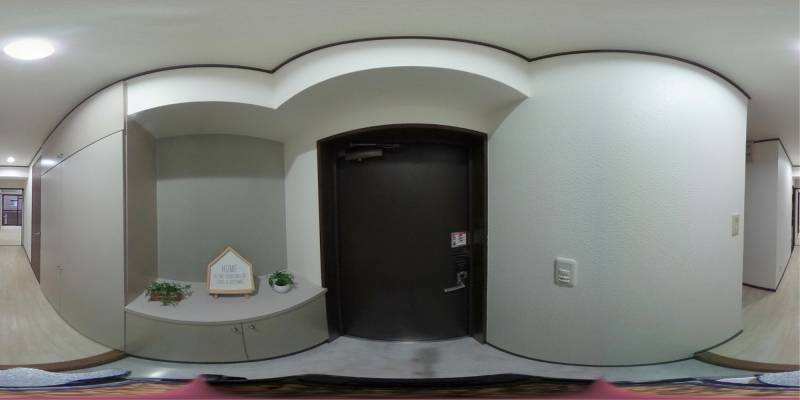 パノラマ画像玄関