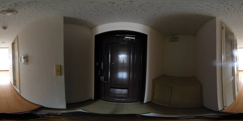 パノラマ画像玄関