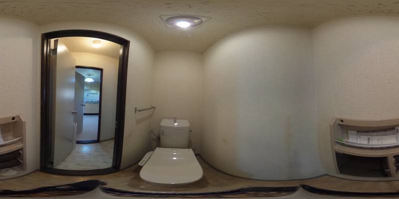 パノラマ画像トイレ