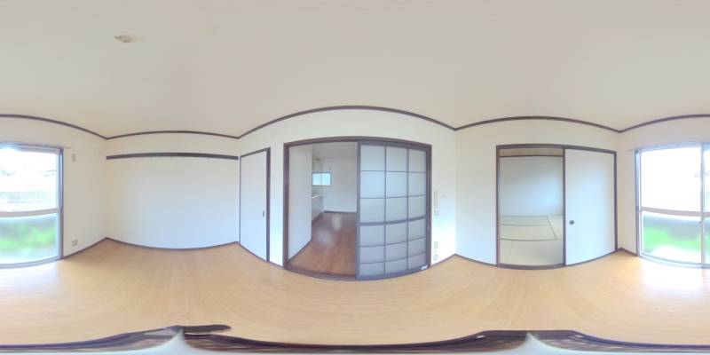 パノラマ画像洋室