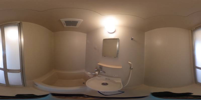 パノラマ画像バスルーム