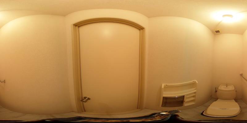 パノラマ画像トイレ