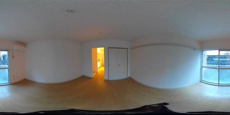 パノラマ画像洋室