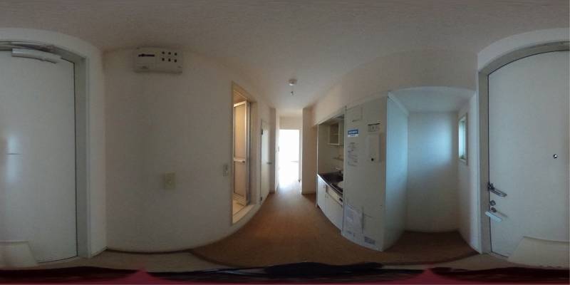 パノラマ画像玄関