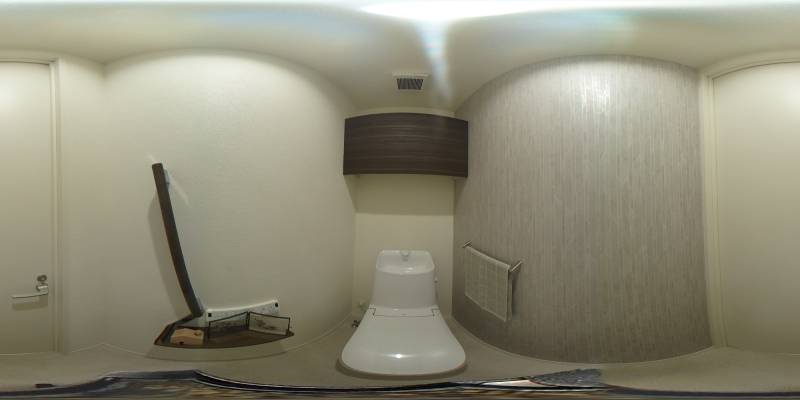 パノラマ画像トイレ