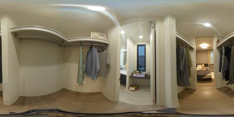 パノラマ画像収納