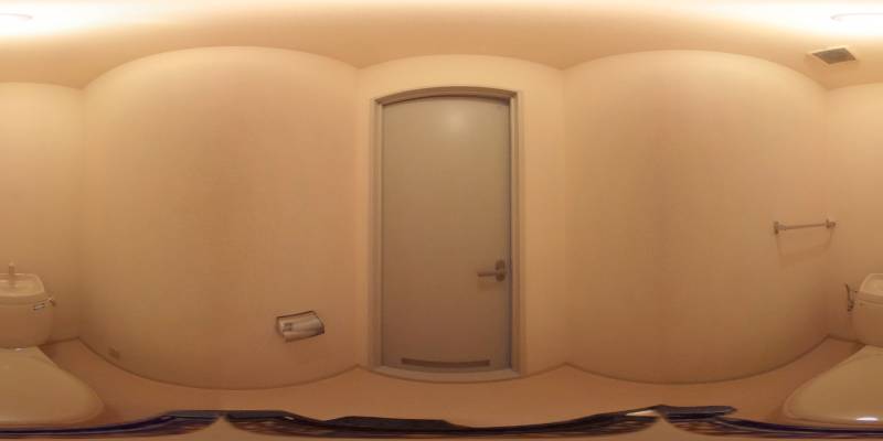 パノラマ画像トイレ