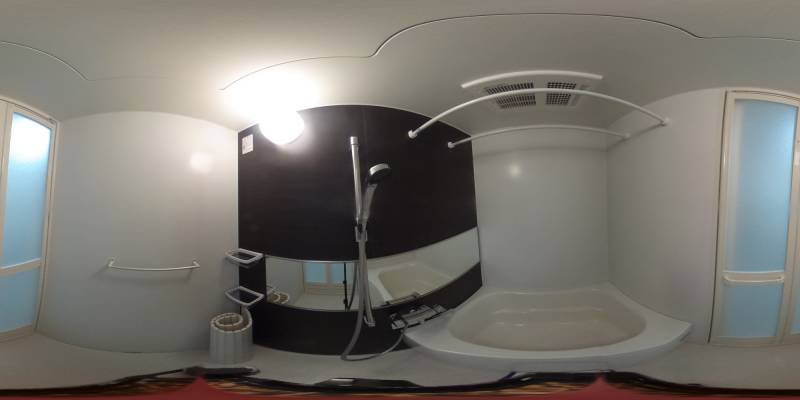 パノラマ画像バスルーム