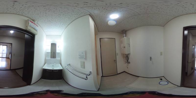 パノラマ画像洗面所