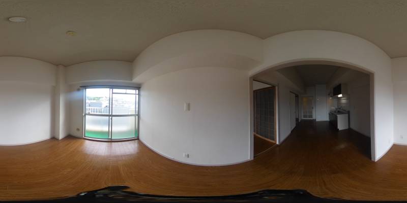 パノラマ画像洋室