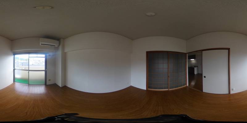 パノラマ画像洋室