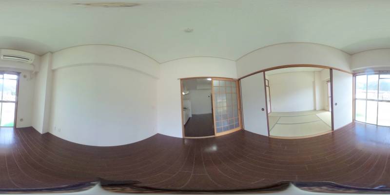 パノラマ画像洋室