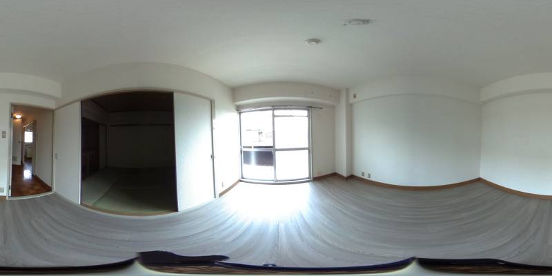 パノラマ画像洋室