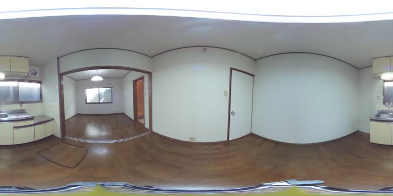 パノラマ画像洋室