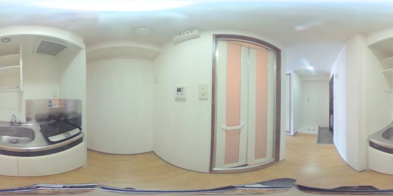 パノラマ画像キッチン