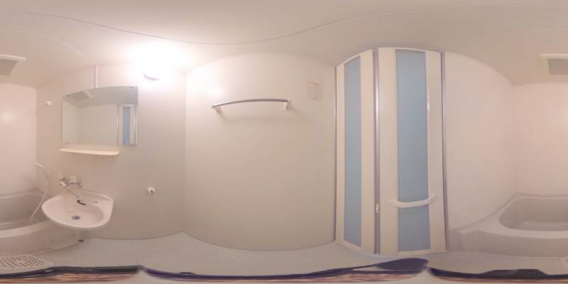 パノラマ画像バスルーム