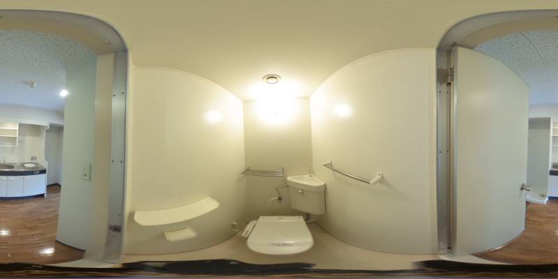 パノラマ画像トイレ