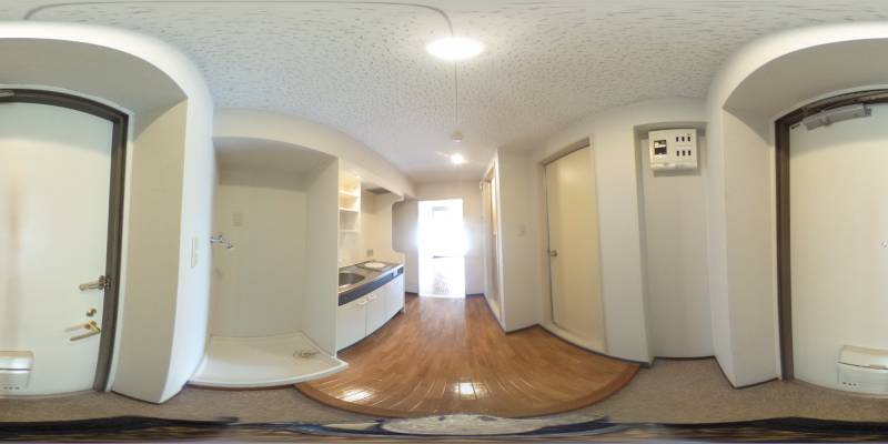 パノラマ画像玄関