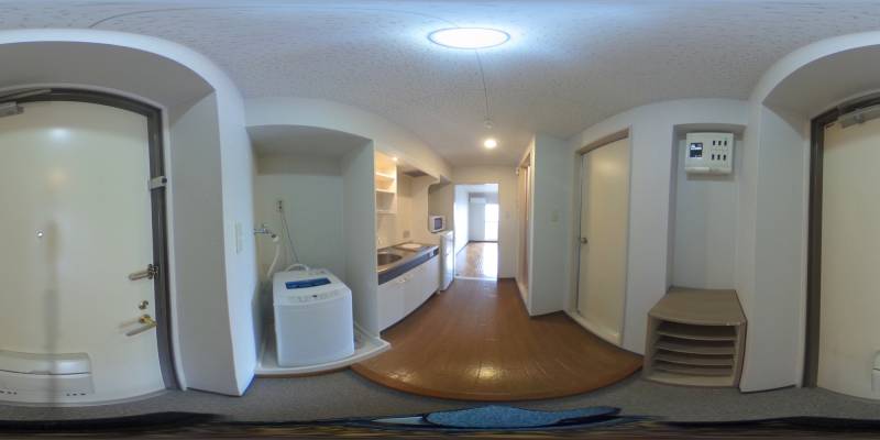 パノラマ画像玄関