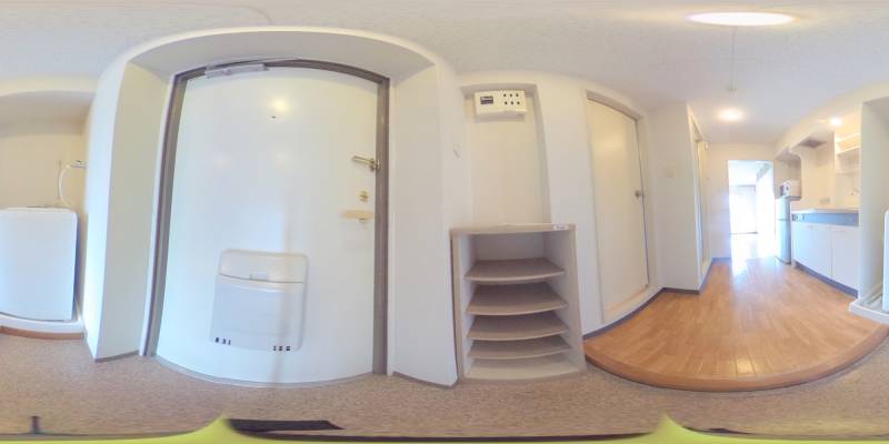 パノラマ画像玄関